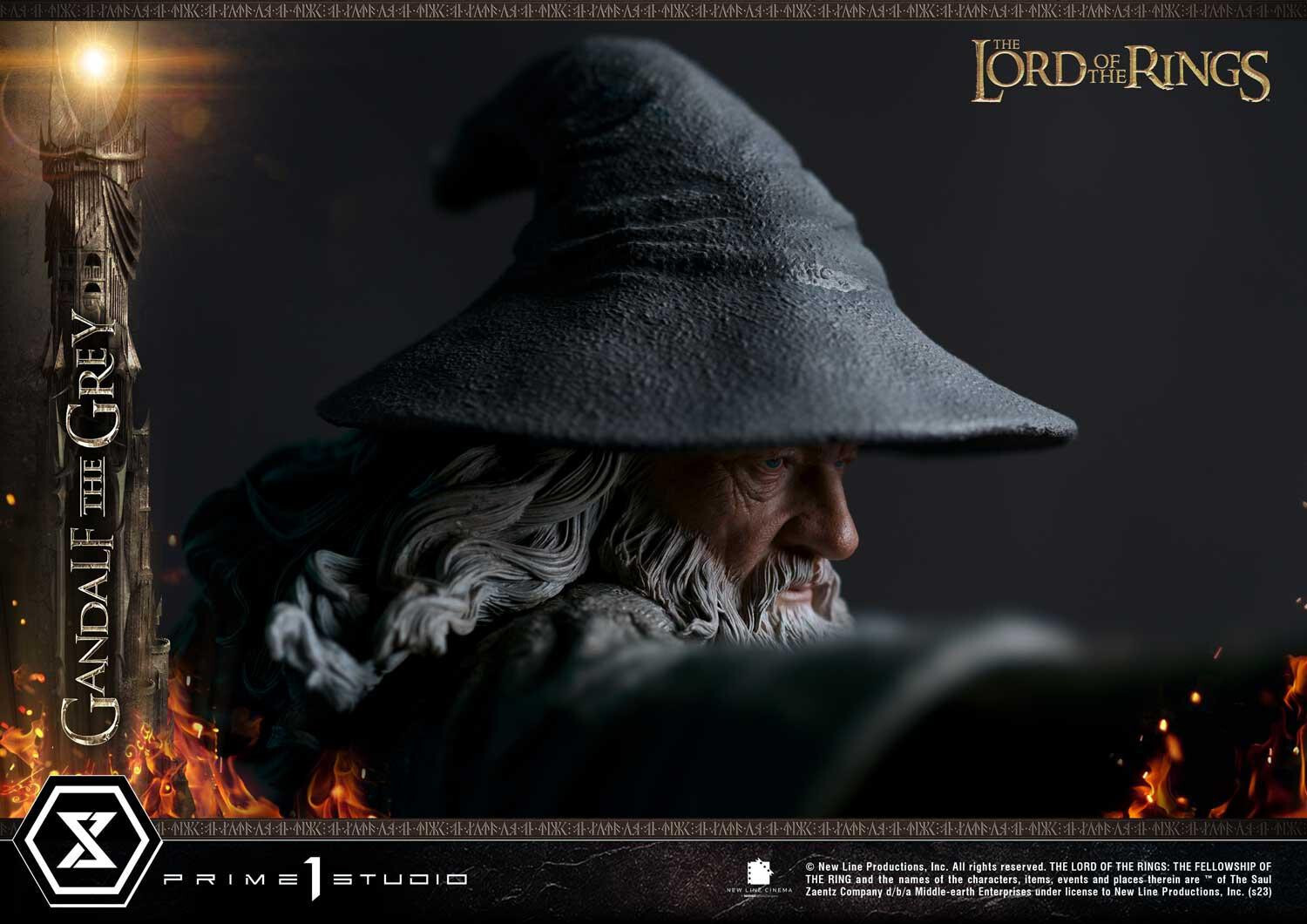 The Lord of the Rings: The Fellowship of the Ring - Gandalf - Premium Masterline  (PMLOTR-12) - 1/4 (Prime 1 Studio) photo 25