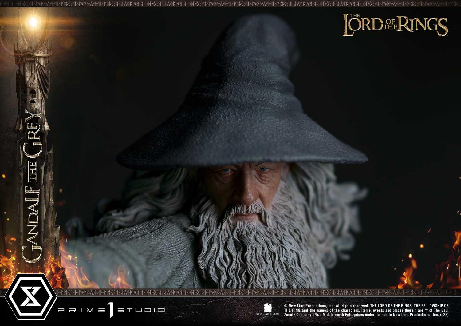 The Lord of the Rings: The Fellowship of the Ring - Gandalf - Premium Masterline  (PMLOTR-12) - 1/4 (Prime 1 Studio) photo 26