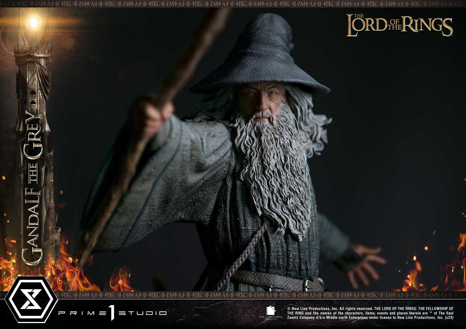 The Lord of the Rings: The Fellowship of the Ring - Gandalf - Premium Masterline  (PMLOTR-12) - 1/4 (Prime 1 Studio) photo 27