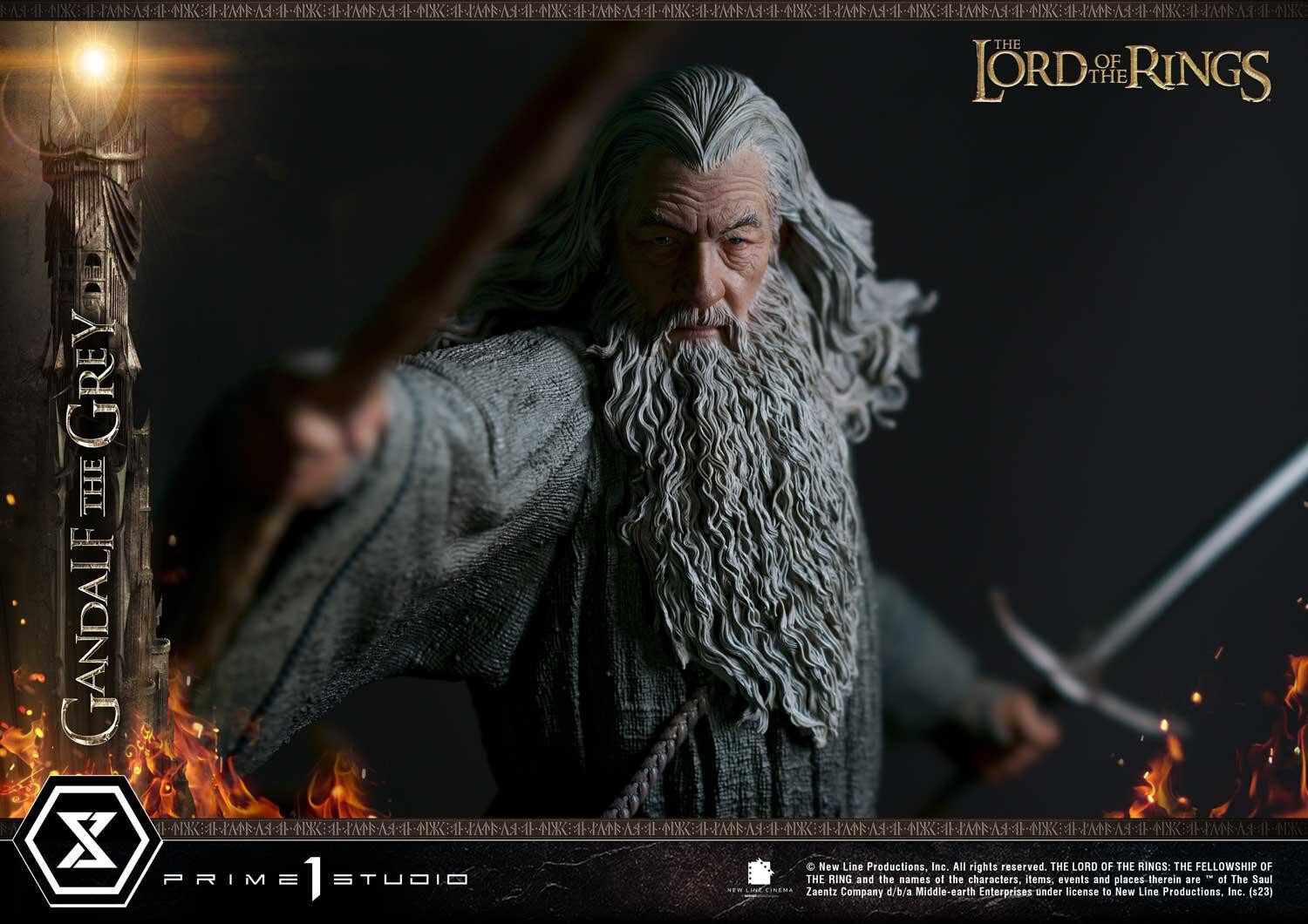 The Lord of the Rings: The Fellowship of the Ring - Gandalf - Premium Masterline  (PMLOTR-12) - 1/4 (Prime 1 Studio) photo 28