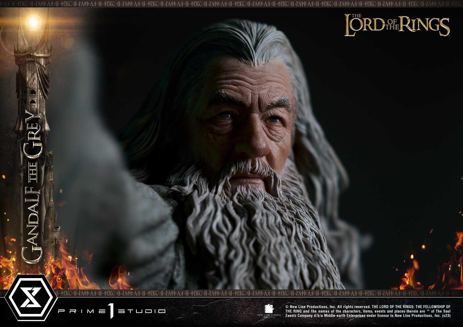 The Lord of the Rings: The Fellowship of the Ring - Gandalf - Premium Masterline  (PMLOTR-12) - 1/4 (Prime 1 Studio) photo 29