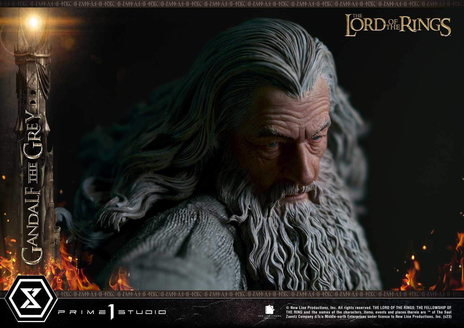 The Lord of the Rings: The Fellowship of the Ring - Gandalf - Premium Masterline  (PMLOTR-12) - 1/4 (Prime 1 Studio) photo 30