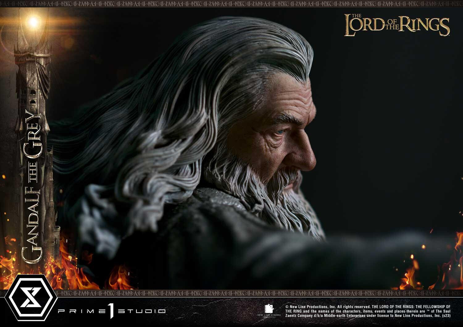The Lord of the Rings: The Fellowship of the Ring - Gandalf - Premium Masterline  (PMLOTR-12) - 1/4 (Prime 1 Studio) photo 31