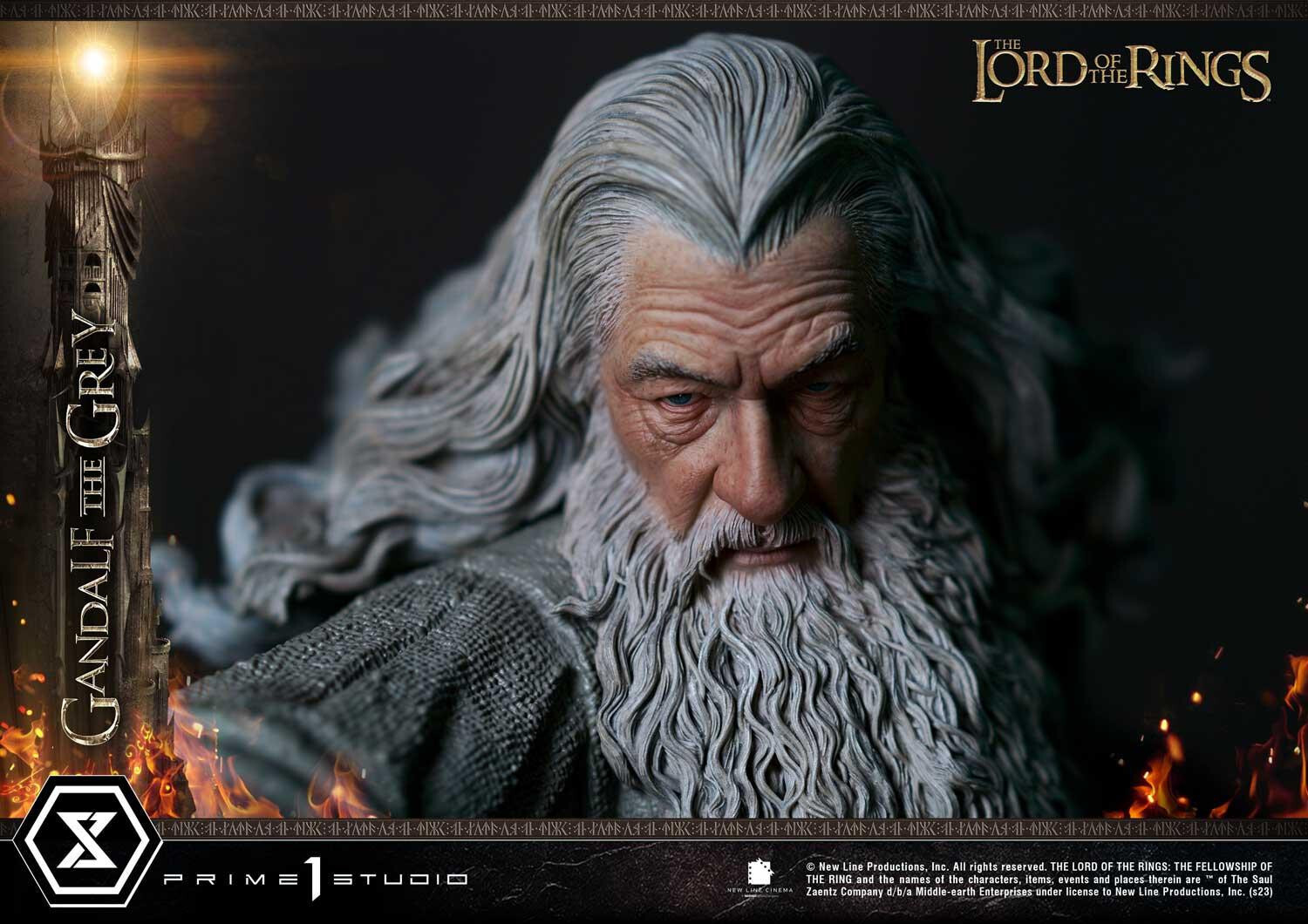 The Lord of the Rings: The Fellowship of the Ring - Gandalf - Premium Masterline  (PMLOTR-12) - 1/4 (Prime 1 Studio) photo 33