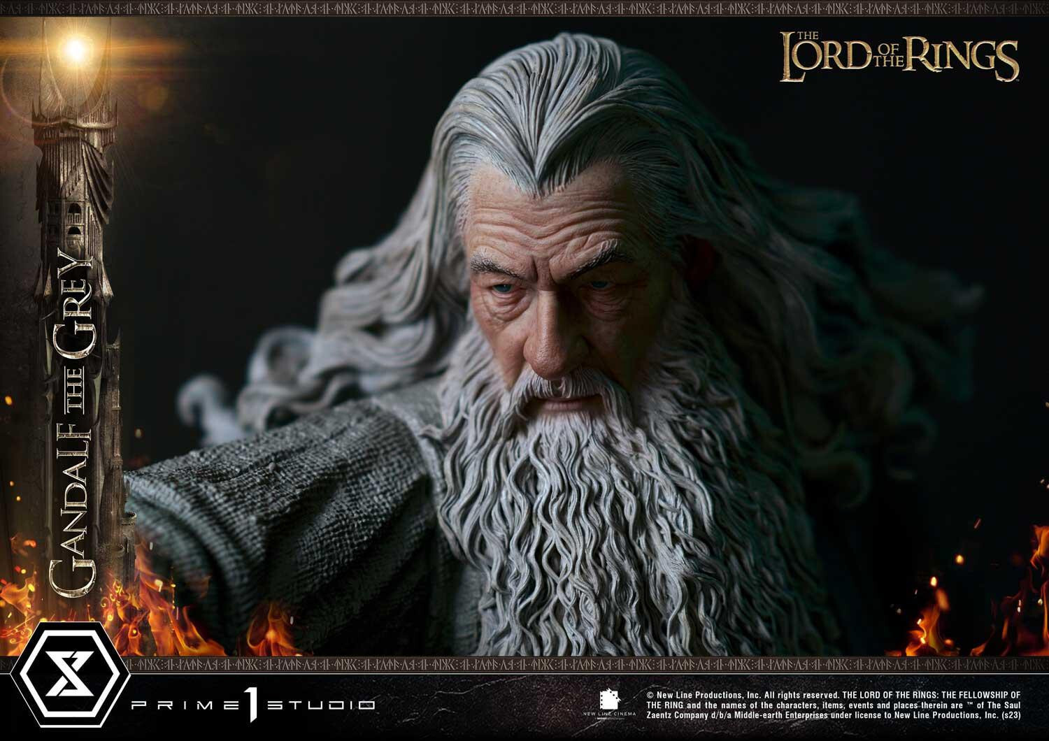 The Lord of the Rings: The Fellowship of the Ring - Gandalf - Premium Masterline  (PMLOTR-12) - 1/4 (Prime 1 Studio) photo 34