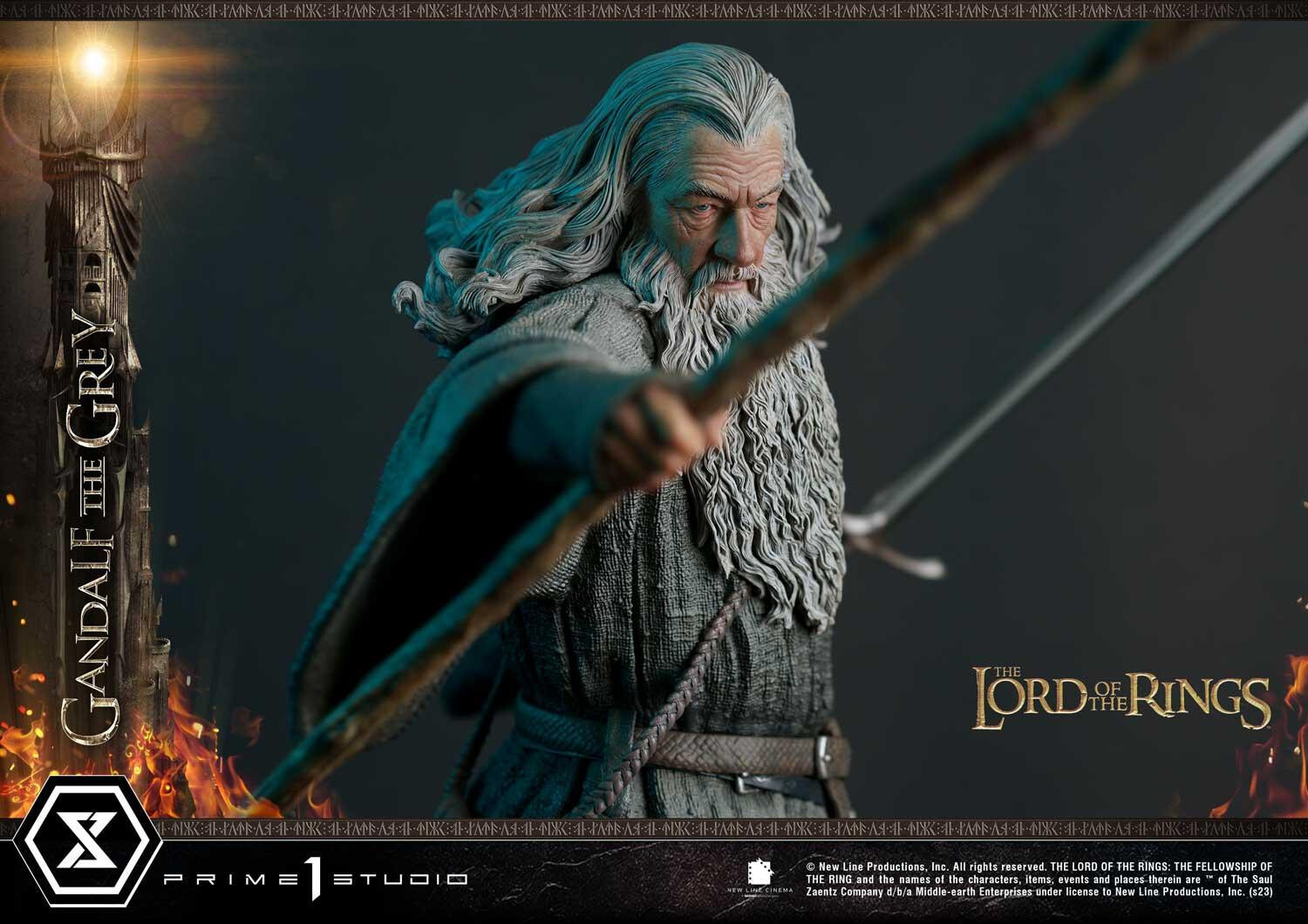 The Lord of the Rings: The Fellowship of the Ring - Gandalf - Premium Masterline  (PMLOTR-12) - 1/4 (Prime 1 Studio) photo 35