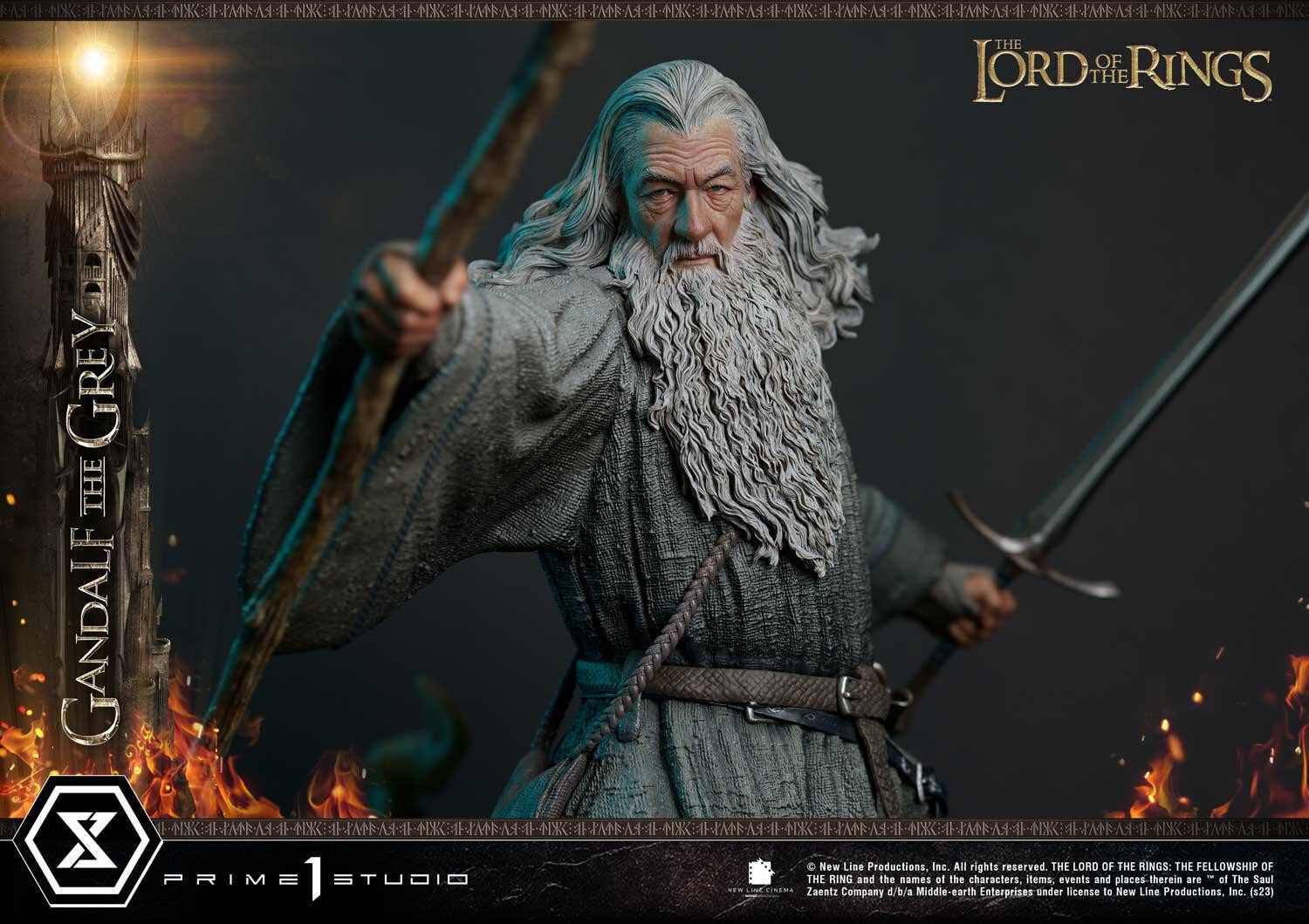 The Lord of the Rings: The Fellowship of the Ring - Gandalf - Premium Masterline  (PMLOTR-12) - 1/4 (Prime 1 Studio) photo 36