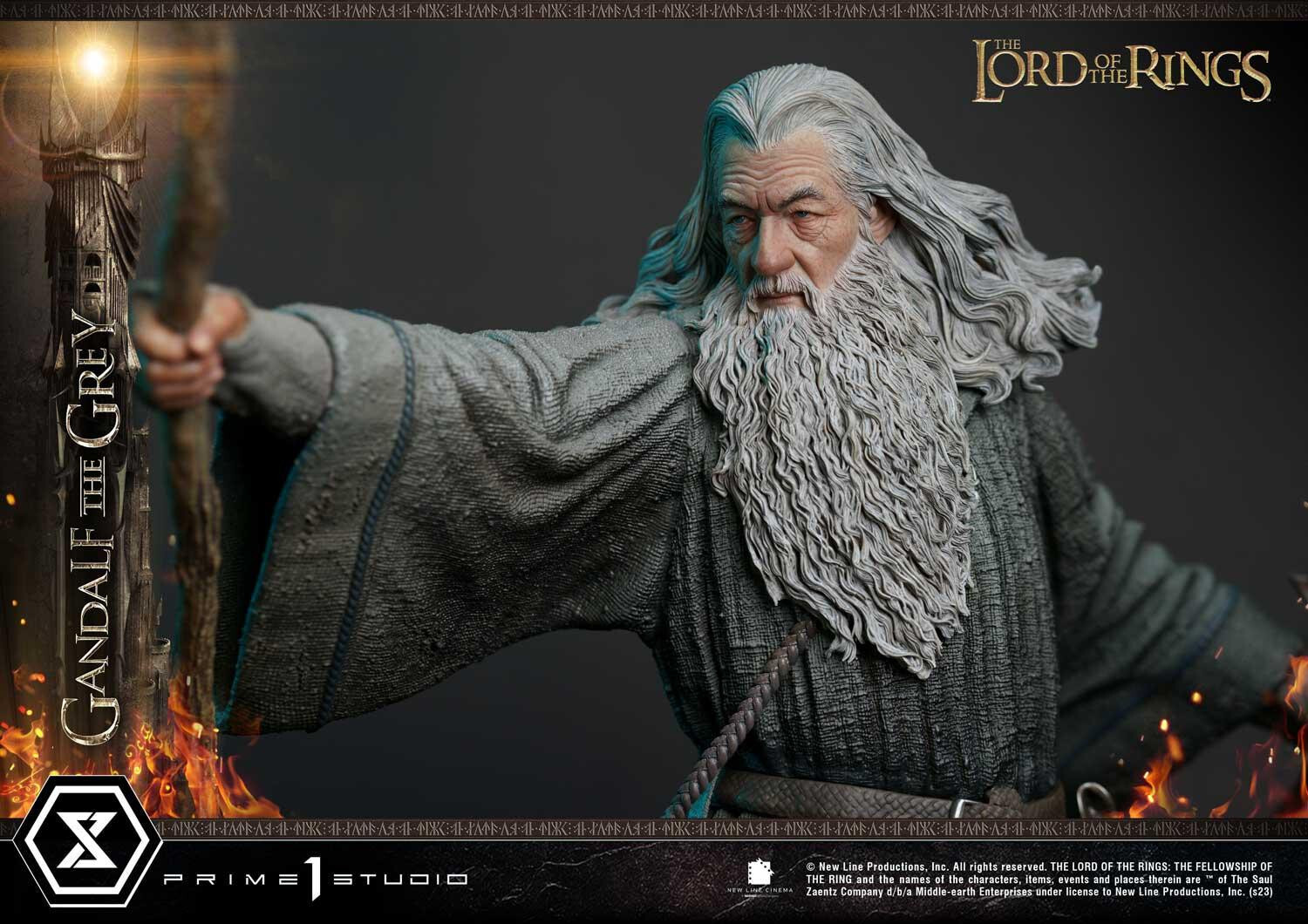 The Lord of the Rings: The Fellowship of the Ring - Gandalf - Premium Masterline  (PMLOTR-12) - 1/4 (Prime 1 Studio) photo 37