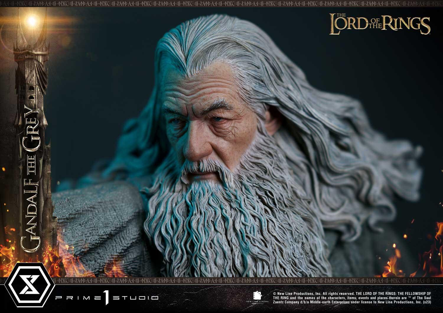 The Lord of the Rings: The Fellowship of the Ring - Gandalf - Premium Masterline  (PMLOTR-12) - 1/4 (Prime 1 Studio) photo 38