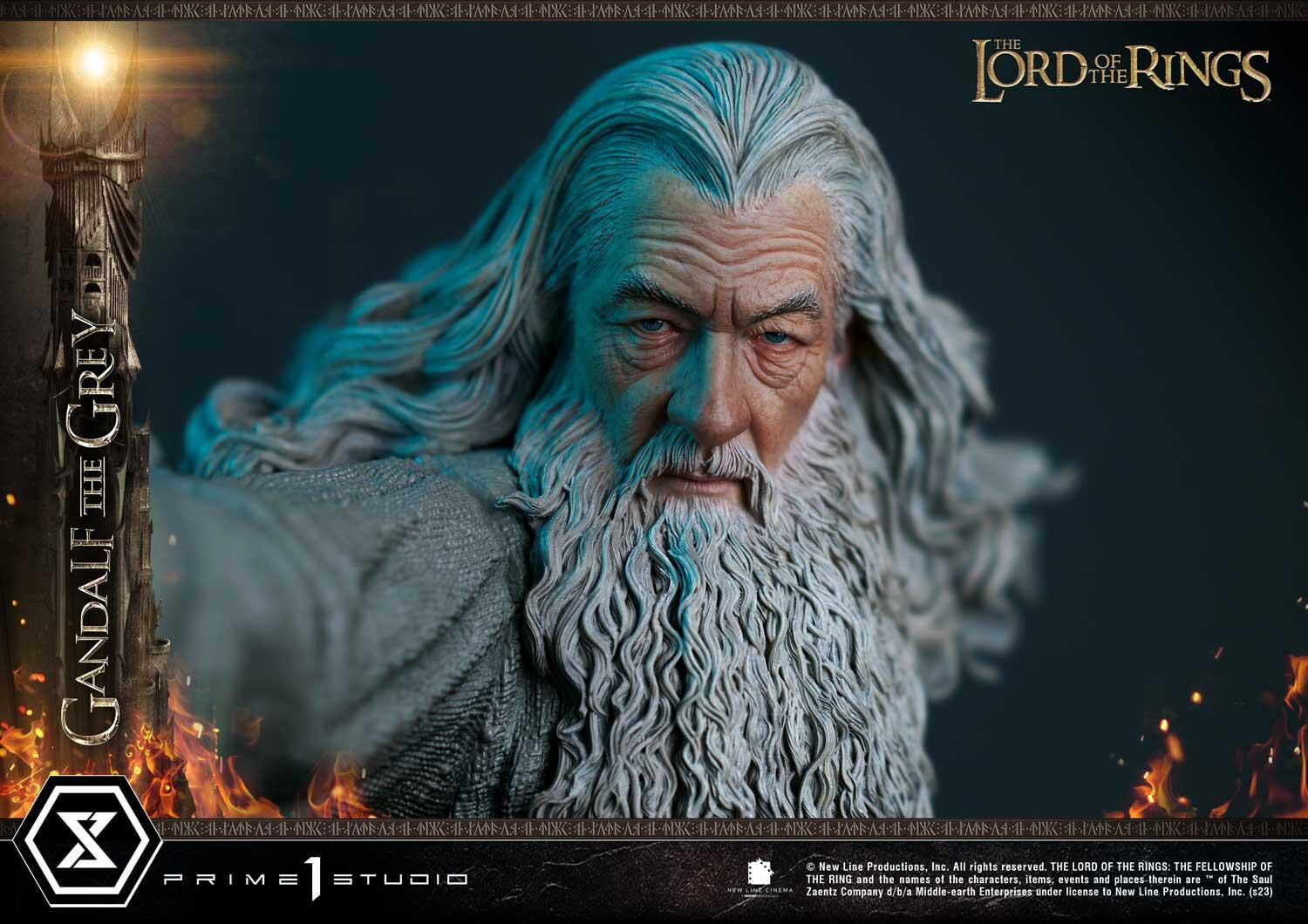 The Lord of the Rings: The Fellowship of the Ring - Gandalf - Premium Masterline  (PMLOTR-12) - 1/4 (Prime 1 Studio) photo 39