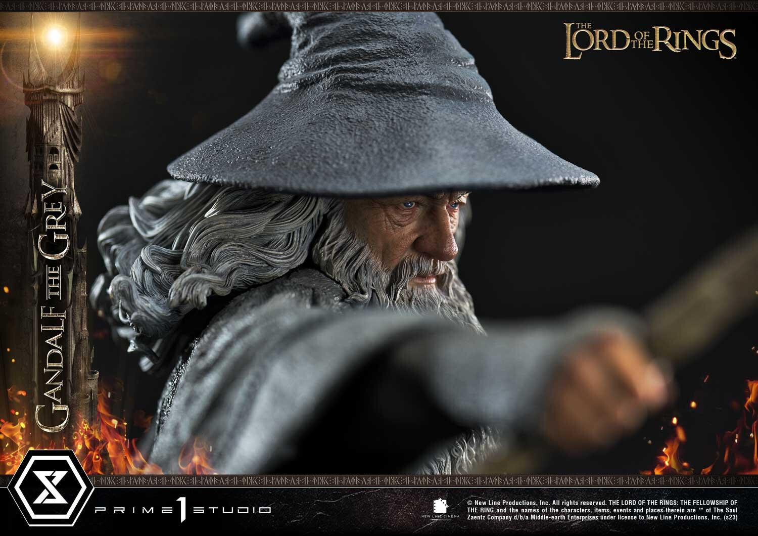 The Lord of the Rings: The Fellowship of the Ring - Gandalf - Premium Masterline  (PMLOTR-12) - 1/4 (Prime 1 Studio) photo 41