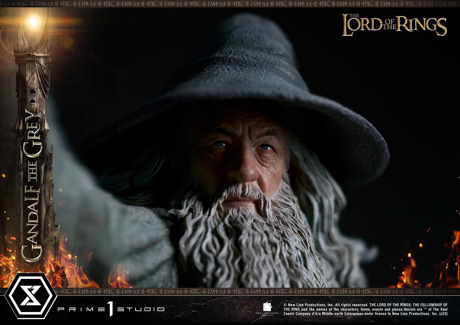 The Lord of the Rings: The Fellowship of the Ring - Gandalf - Premium Masterline  (PMLOTR-12) - 1/4 (Prime 1 Studio) photo 43