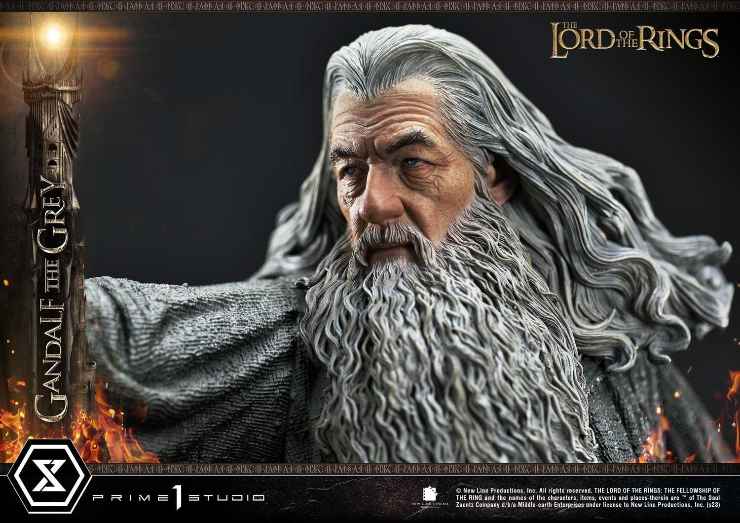 The Lord of the Rings: The Fellowship of the Ring - Gandalf - Premium Masterline  (PMLOTR-12) - 1/4 (Prime 1 Studio) photo 44