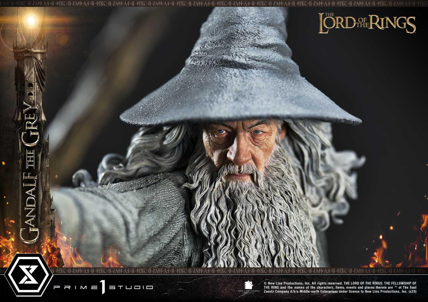 The Lord of the Rings: The Fellowship of the Ring - Gandalf - Premium Masterline  (PMLOTR-12) - 1/4 (Prime 1 Studio) photo 45