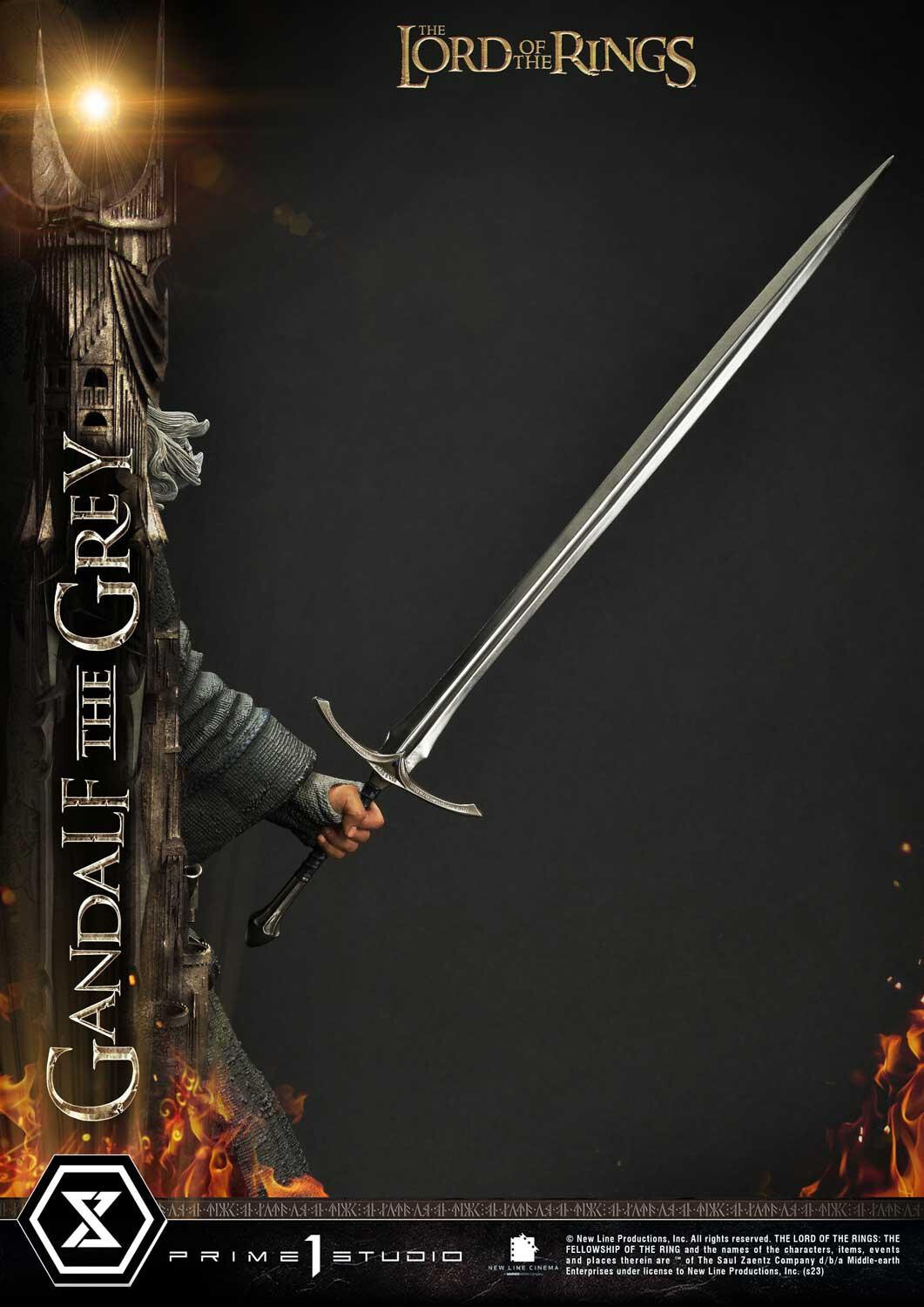 The Lord of the Rings: The Fellowship of the Ring - Gandalf - Premium Masterline  (PMLOTR-12) - 1/4 (Prime 1 Studio) photo 46