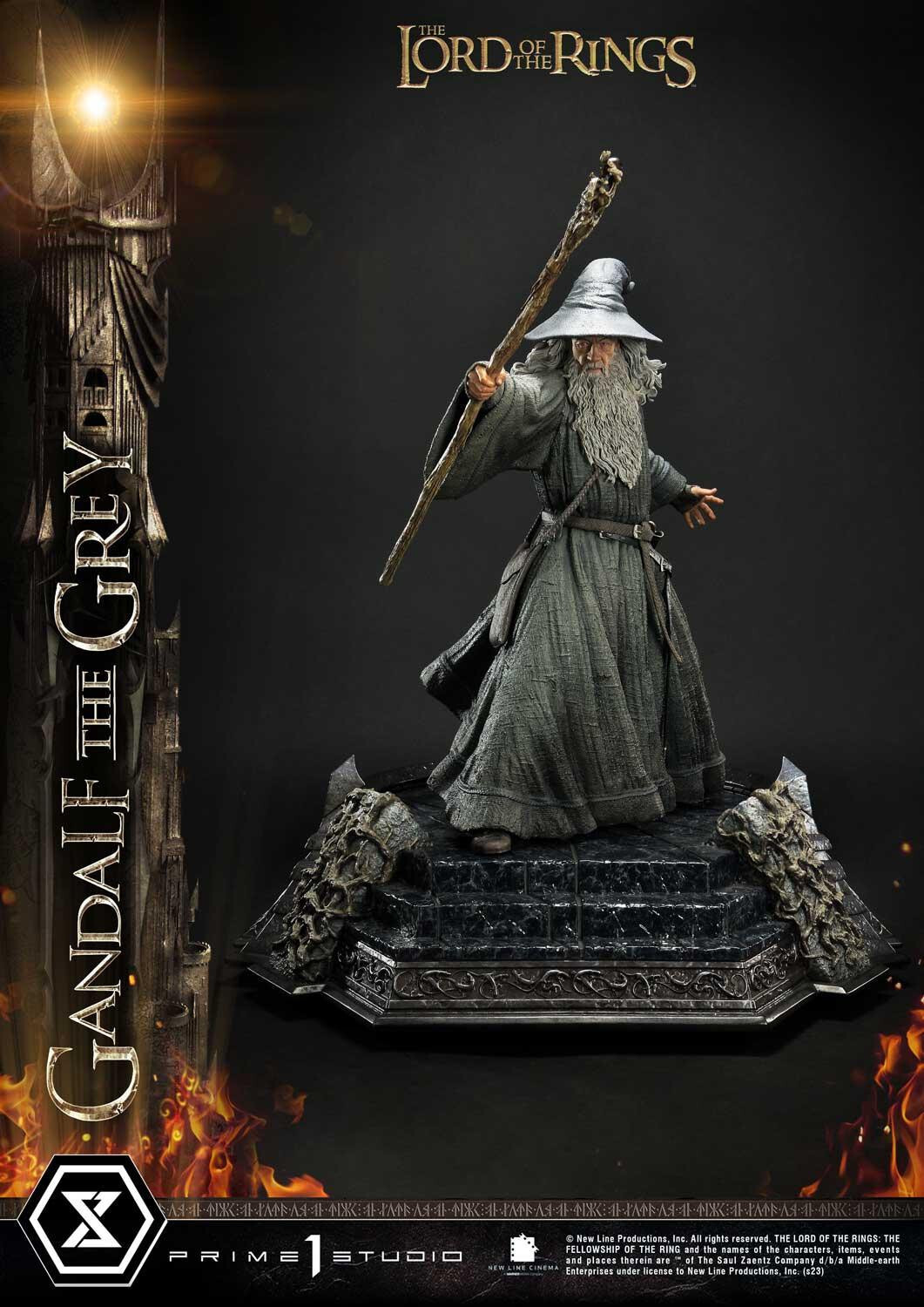 The Lord of the Rings: The Fellowship of the Ring - Gandalf - Premium Masterline  (PMLOTR-12) - 1/4 (Prime 1 Studio) photo 51