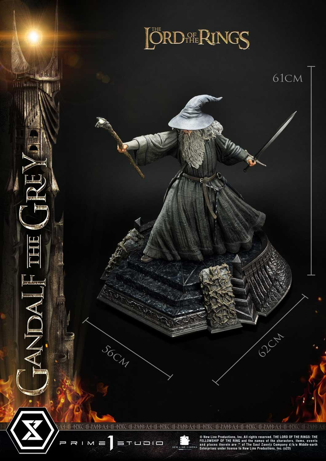 The Lord of the Rings: The Fellowship of the Ring - Gandalf - Premium Masterline  (PMLOTR-12) - 1/4 (Prime 1 Studio) photo 55
