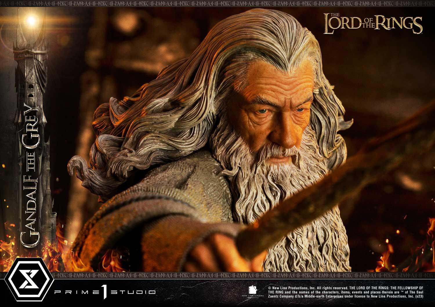 The Lord of the Rings: The Fellowship of the Ring - Gandalf - Premium Masterline  (PMLOTR-12) - 1/4 (Prime 1 Studio) photo 60