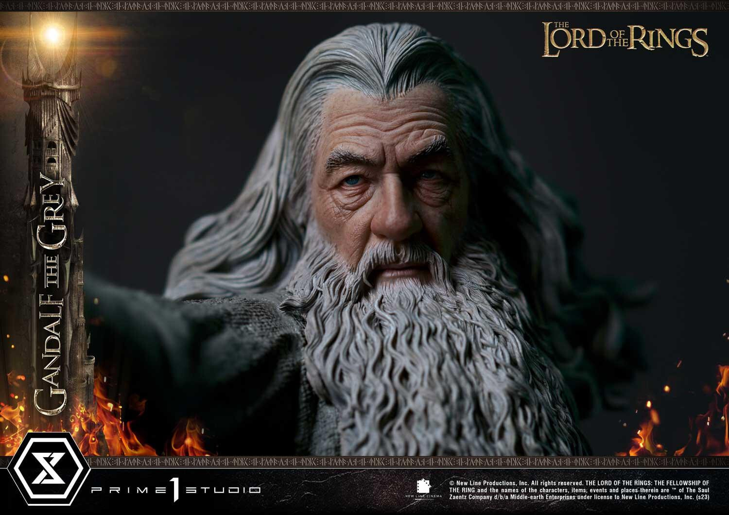 The Lord of the Rings: The Fellowship of the Ring - Gandalf - Premium Masterline  (PMLOTR-12) - 1/4 (Prime 1 Studio) photo 61