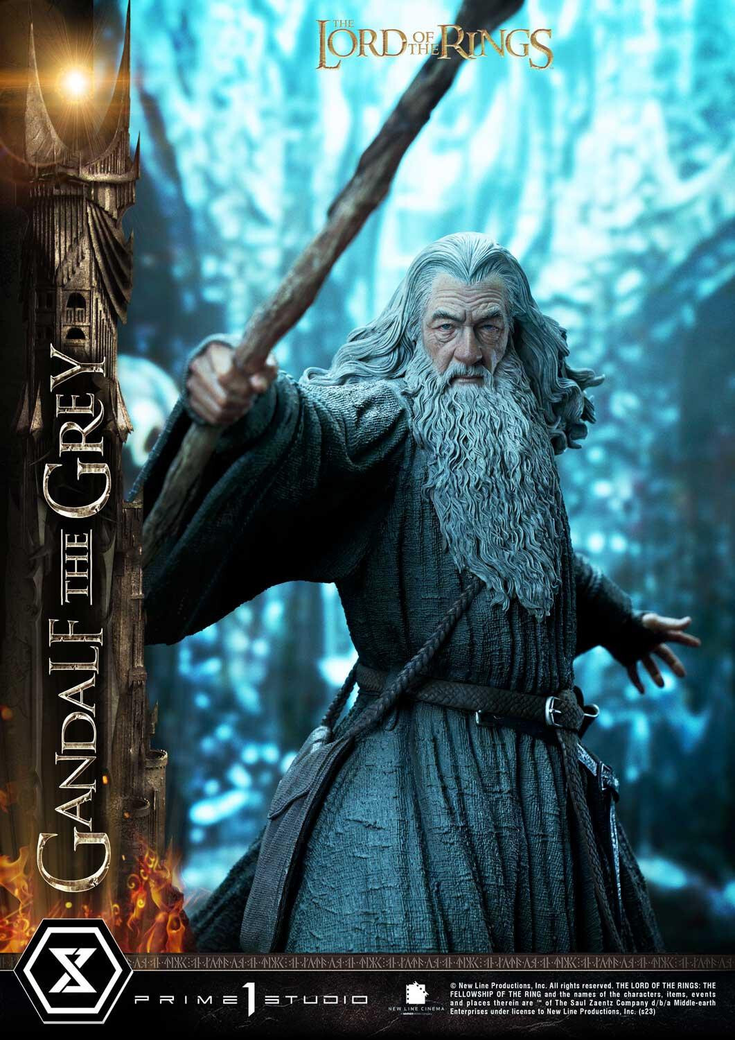 The Lord of the Rings: The Fellowship of the Ring - Gandalf - Premium Masterline  (PMLOTR-12) - 1/4 (Prime 1 Studio) photo 62