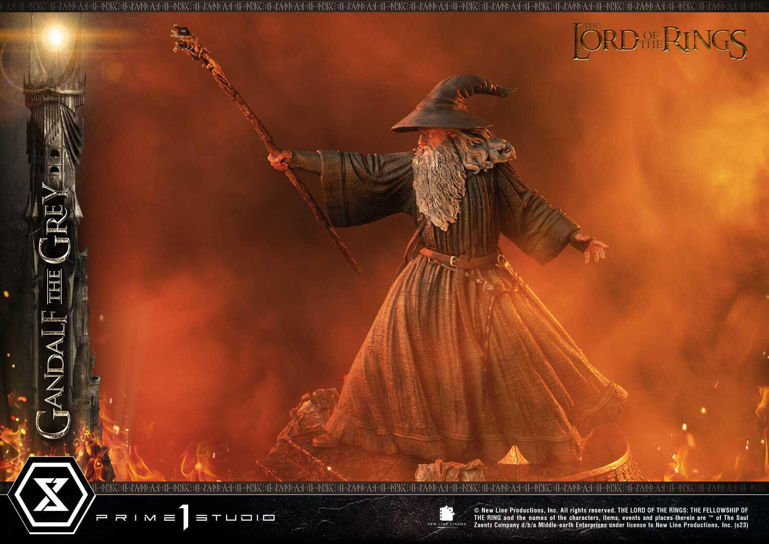The Lord of the Rings: The Fellowship of the Ring - Gandalf - Premium Masterline  (PMLOTR-12) - 1/4 (Prime 1 Studio) photo 67