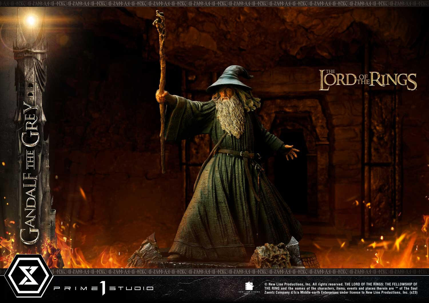 The Lord of the Rings: The Fellowship of the Ring - Gandalf - Premium Masterline  (PMLOTR-12) - 1/4 (Prime 1 Studio) photo 70