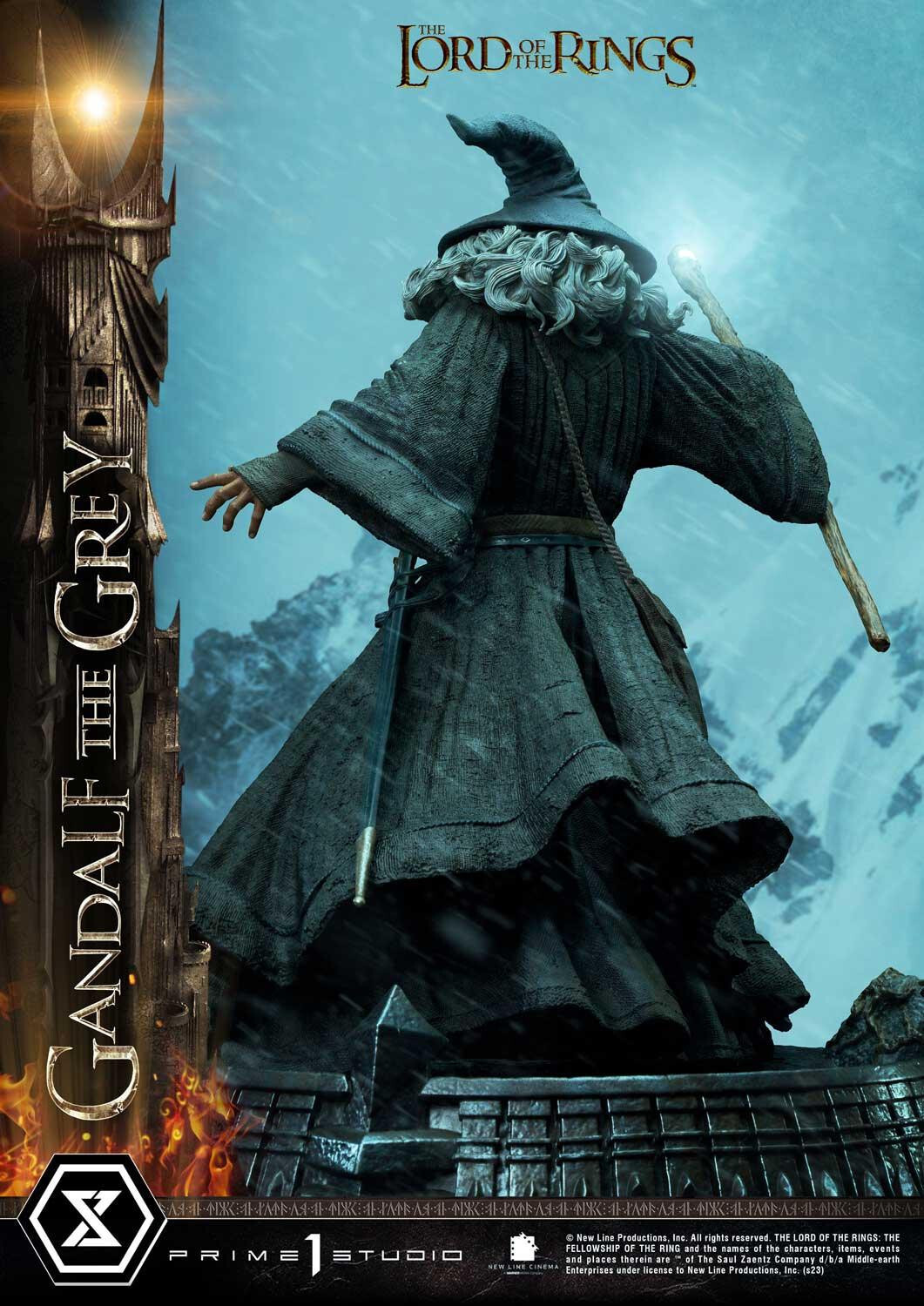 The Lord of the Rings: The Fellowship of the Ring - Gandalf - Premium Masterline  (PMLOTR-12) - 1/4 (Prime 1 Studio) photo 75