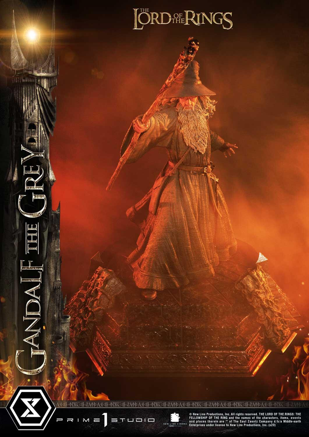The Lord of the Rings: The Fellowship of the Ring - Gandalf - Premium Masterline  (PMLOTR-12) - 1/4 (Prime 1 Studio) photo 76