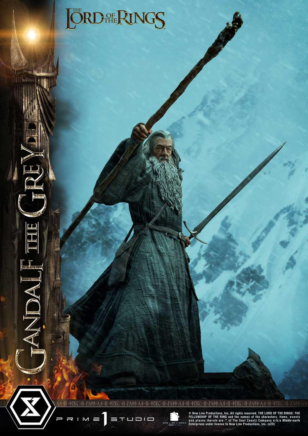 The Lord of the Rings: The Fellowship of the Ring - Gandalf - Premium Masterline  (PMLOTR-12) - 1/4 (Prime 1 Studio) photo 77