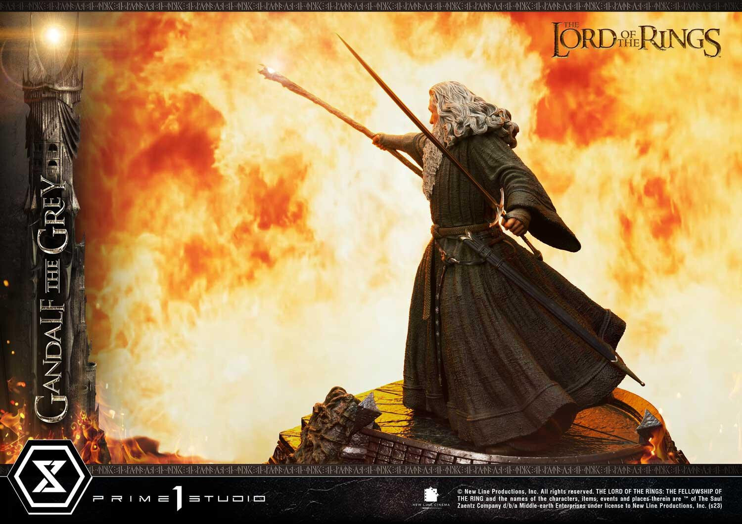 The Lord of the Rings: The Fellowship of the Ring - Gandalf - Premium Masterline  (PMLOTR-12) - 1/4 (Prime 1 Studio) photo 80