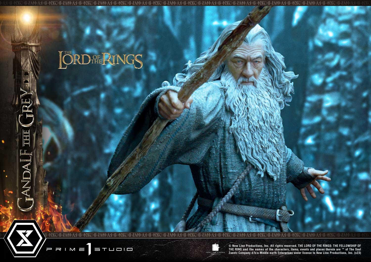 The Lord of the Rings: The Fellowship of the Ring - Gandalf - Premium Masterline  (PMLOTR-12) - 1/4 (Prime 1 Studio) photo 82
