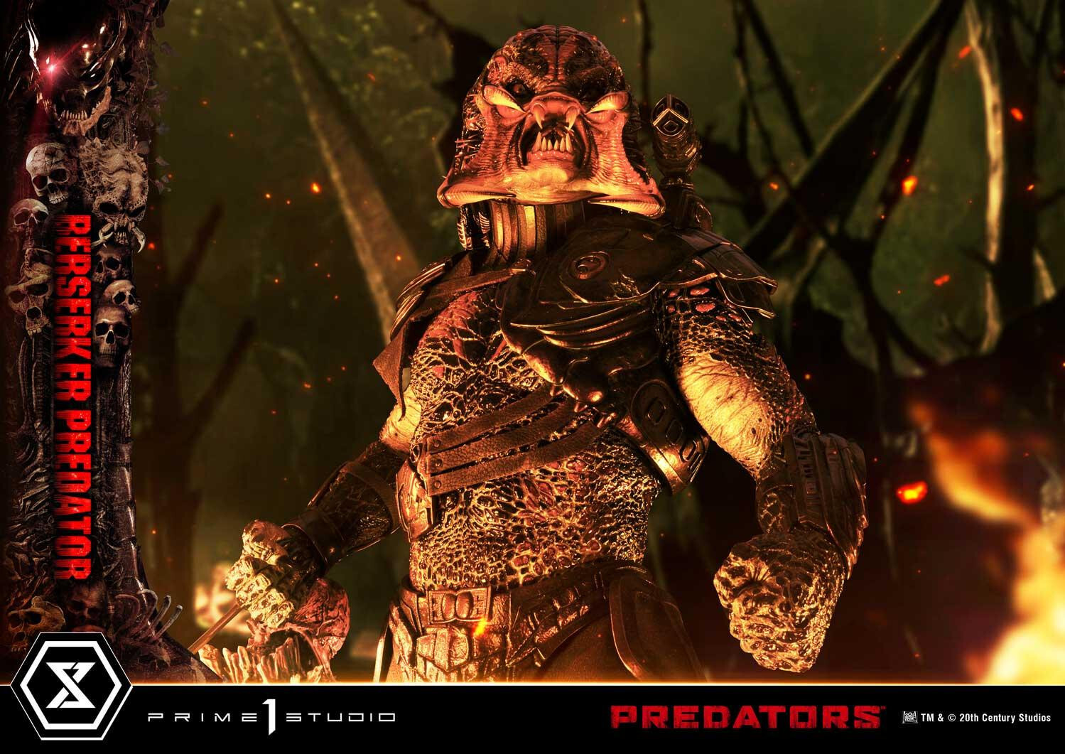 Predators - Berserker Predator - Museum Masterline Series  (MMPR-03) - 1/3 (Prime 1 Studio) photo 13