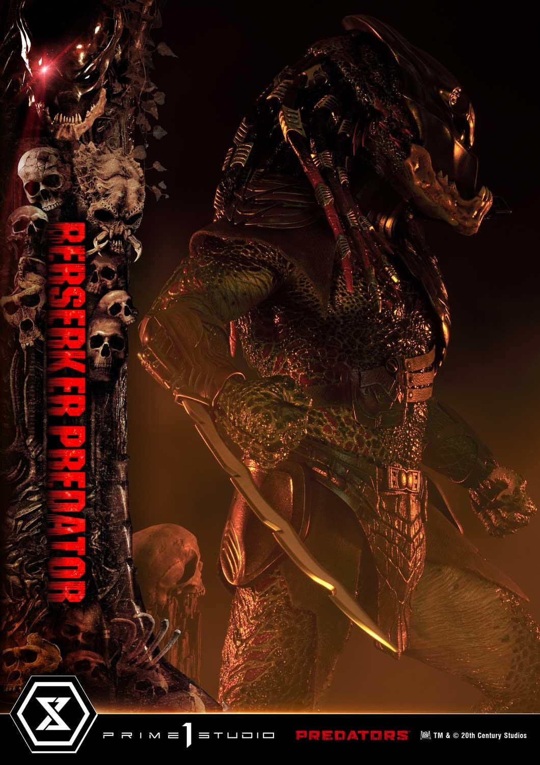 Predators - Berserker Predator - Museum Masterline Series  (MMPR-03) - 1/3 (Prime 1 Studio) photo 54