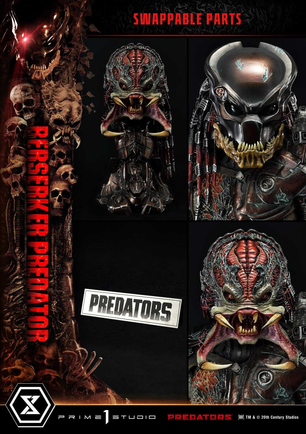 Predators - Berserker Predator - Museum Masterline Series  (MMPR-03) - 1/3 (Prime 1 Studio) photo 64