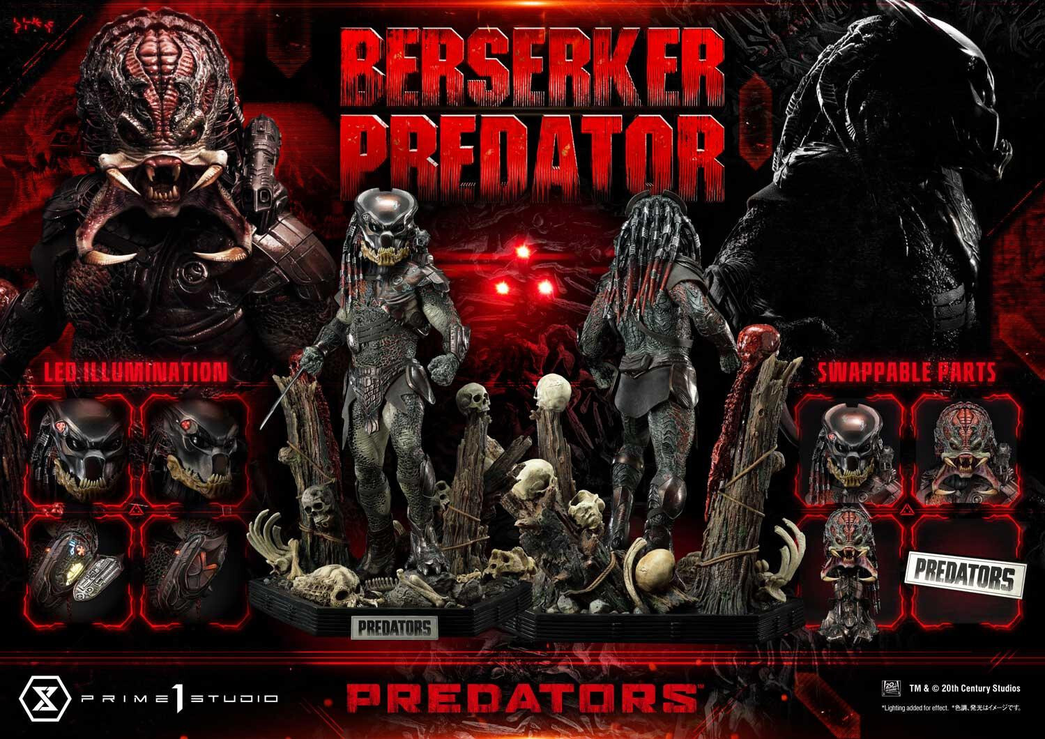 Predators - Berserker Predator - Museum Masterline Series  (MMPR-03) - 1/3 (Prime 1 Studio) photo 66