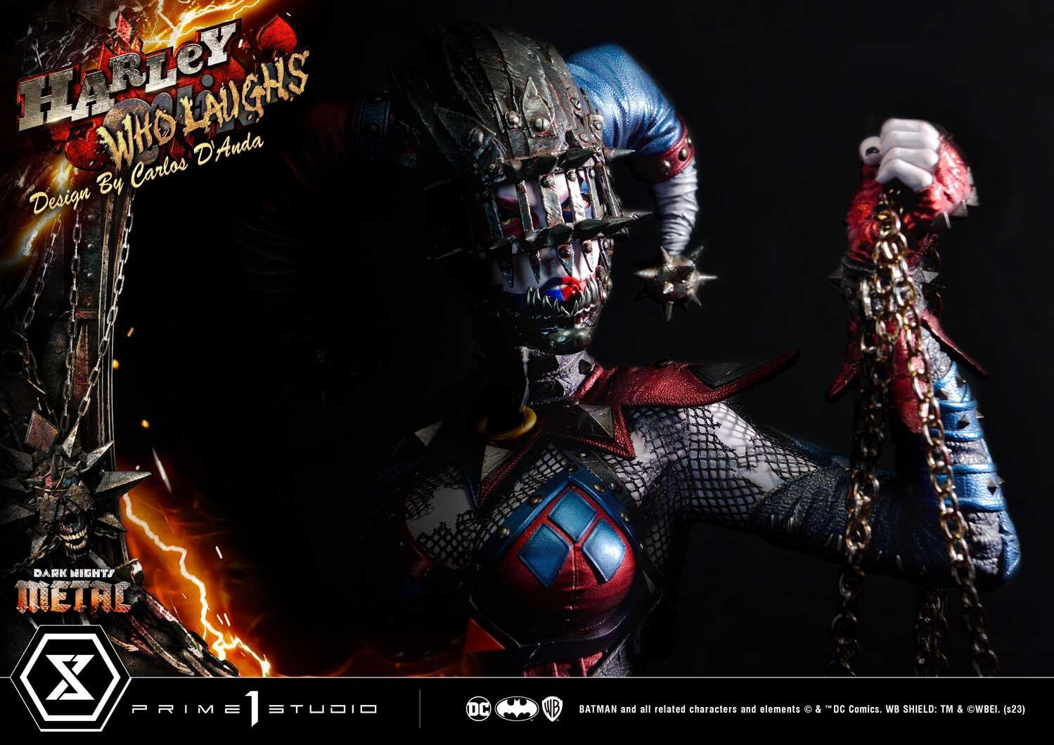 Dark Nights: Metal - Harley Who Laughs - Museum Masterline Series  (MMDCMT-13) - 1/3 (Prime 1 Studio) photo 5
