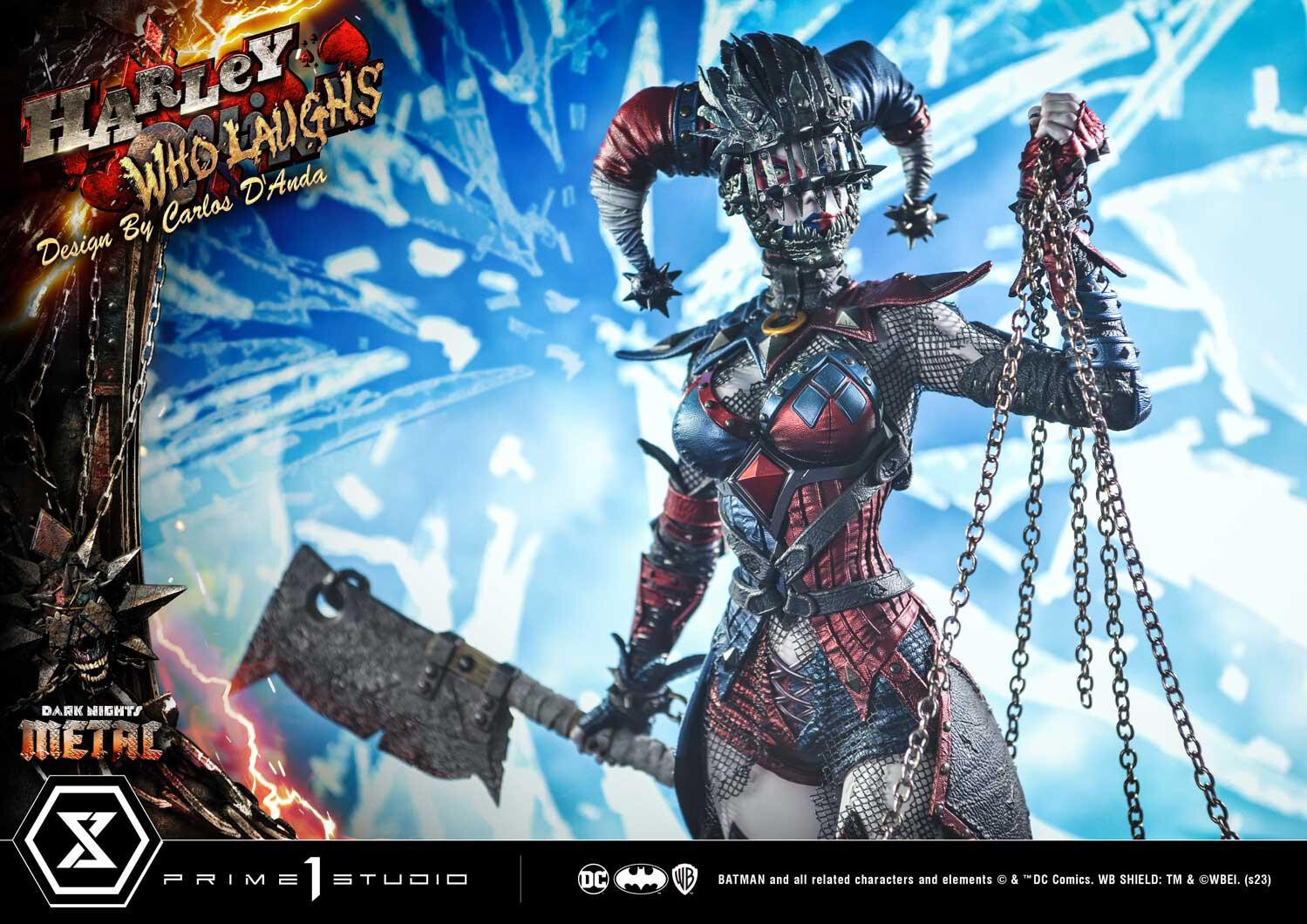 Dark Nights: Metal - Harley Who Laughs - Museum Masterline Series  (MMDCMT-13) - 1/3 (Prime 1 Studio) photo 6