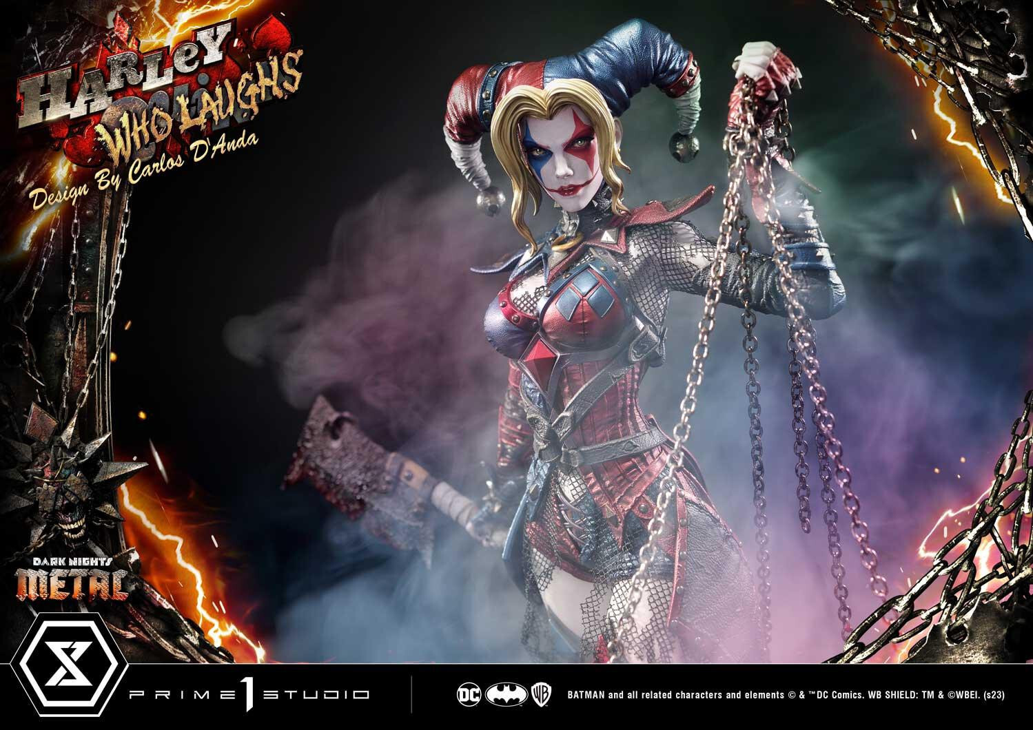 Dark Nights: Metal - Harley Who Laughs - Museum Masterline Series  (MMDCMT-13) - 1/3 (Prime 1 Studio) photo 20