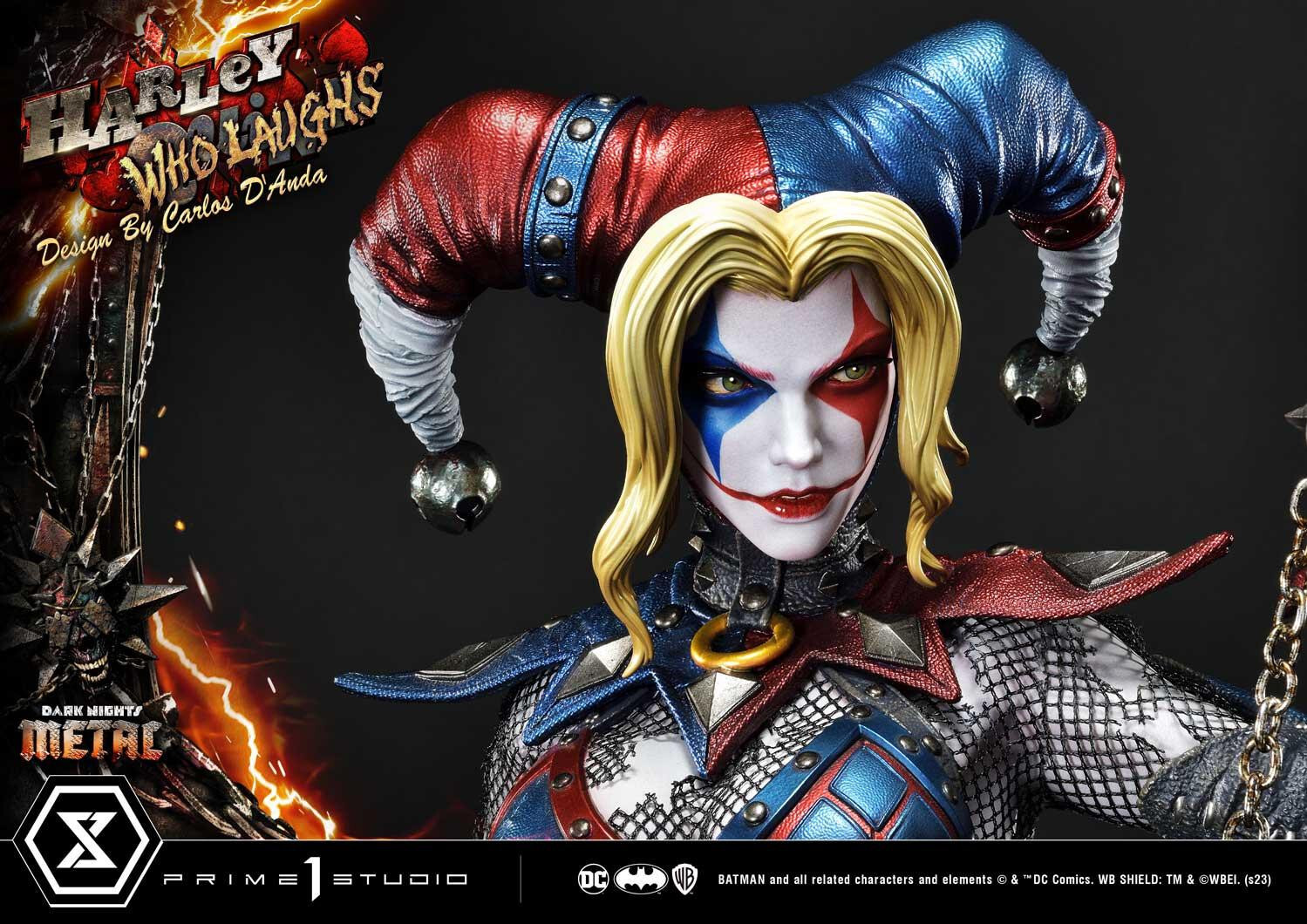 Dark Nights: Metal - Harley Who Laughs - Museum Masterline Series  (MMDCMT-13) - 1/3 (Prime 1 Studio) photo 24
