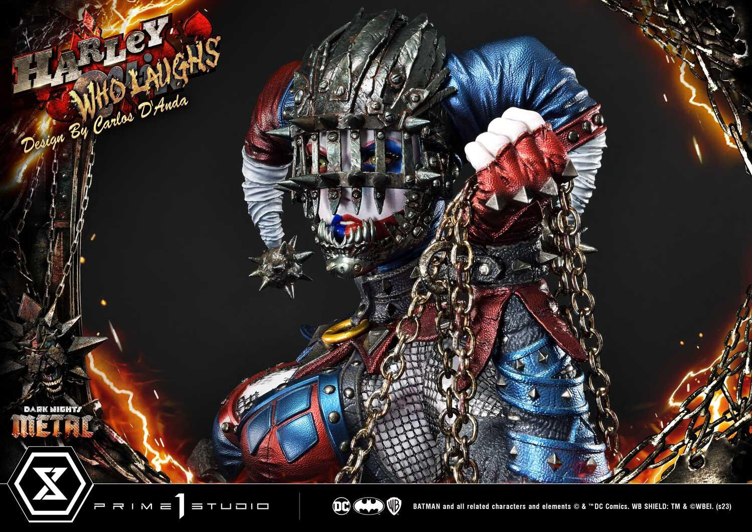 Dark Nights: Metal - Harley Who Laughs - Museum Masterline Series  (MMDCMT-13) - 1/3 (Prime 1 Studio) photo 26