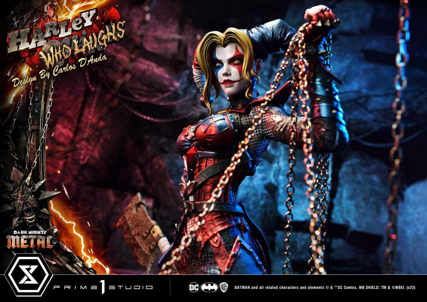 Dark Nights: Metal - Harley Who Laughs - Museum Masterline Series  (MMDCMT-13) - 1/3 (Prime 1 Studio) photo 35