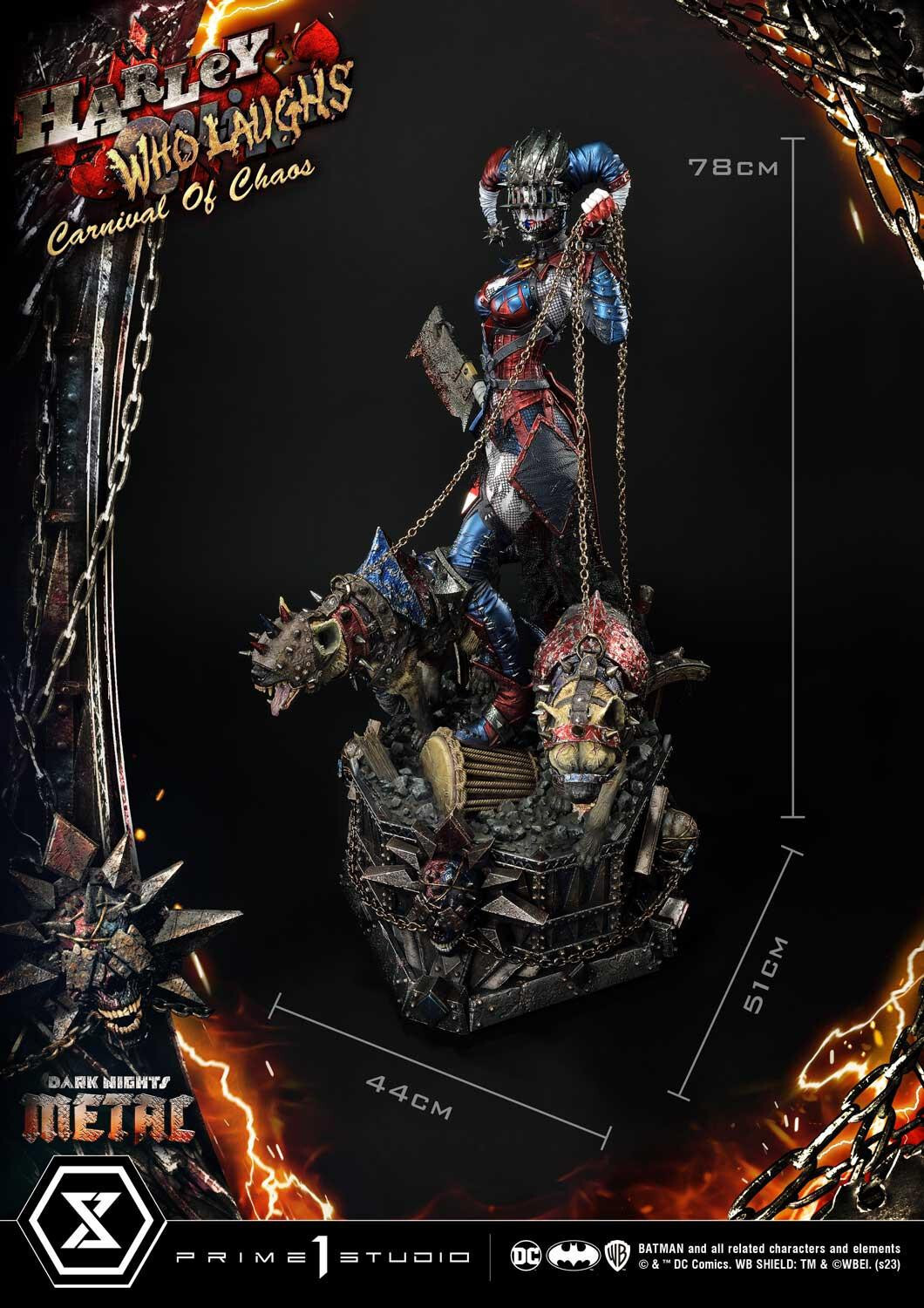 Dark Nights: Metal - Harley Who Laughs - Museum Masterline Series  (MMDCMT-13) - 1/3 (Prime 1 Studio) photo 39