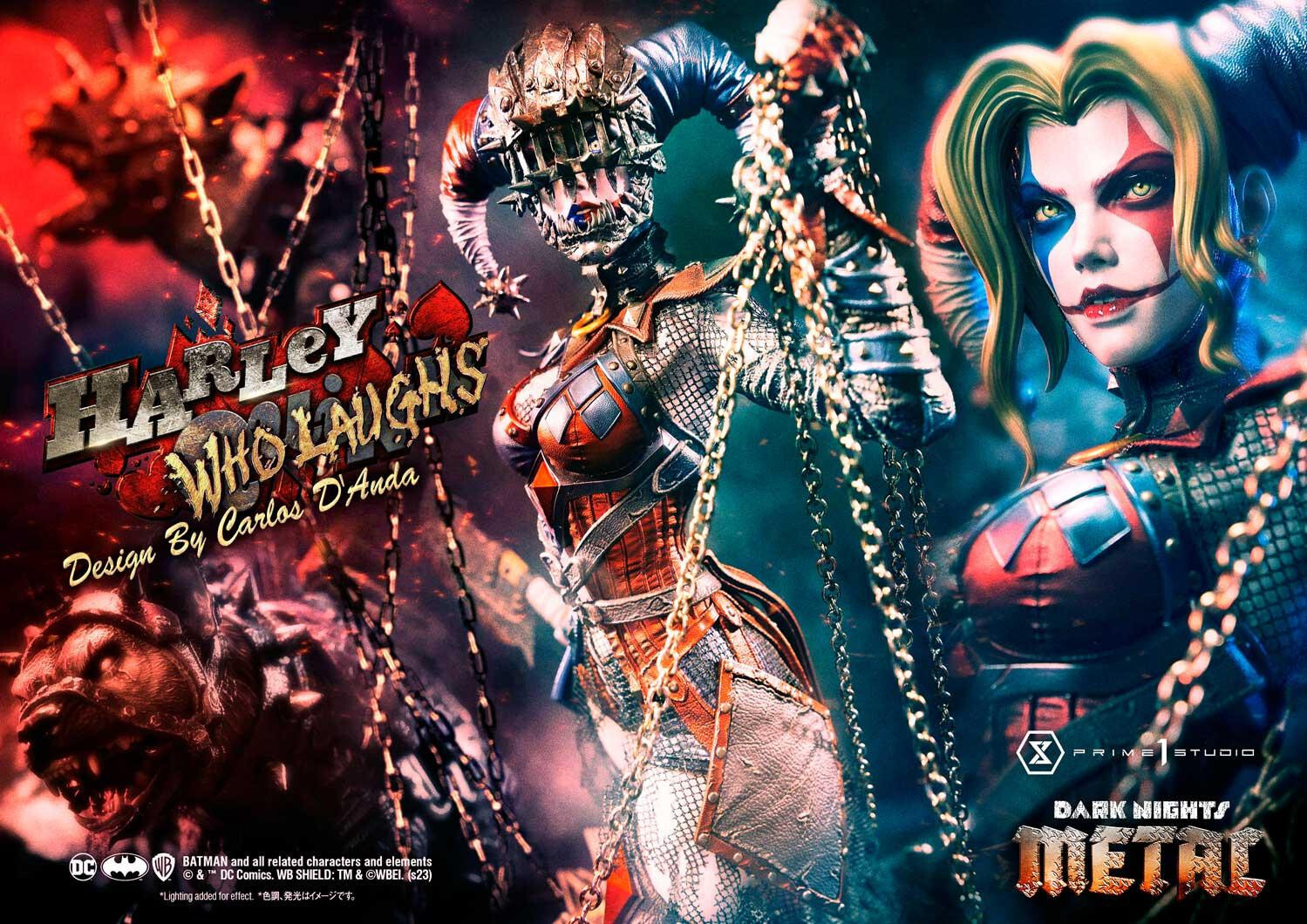 Dark Nights: Metal - Harley Who Laughs - Museum Masterline Series  (MMDCMT-13) - 1/3 (Prime 1 Studio) photo 53