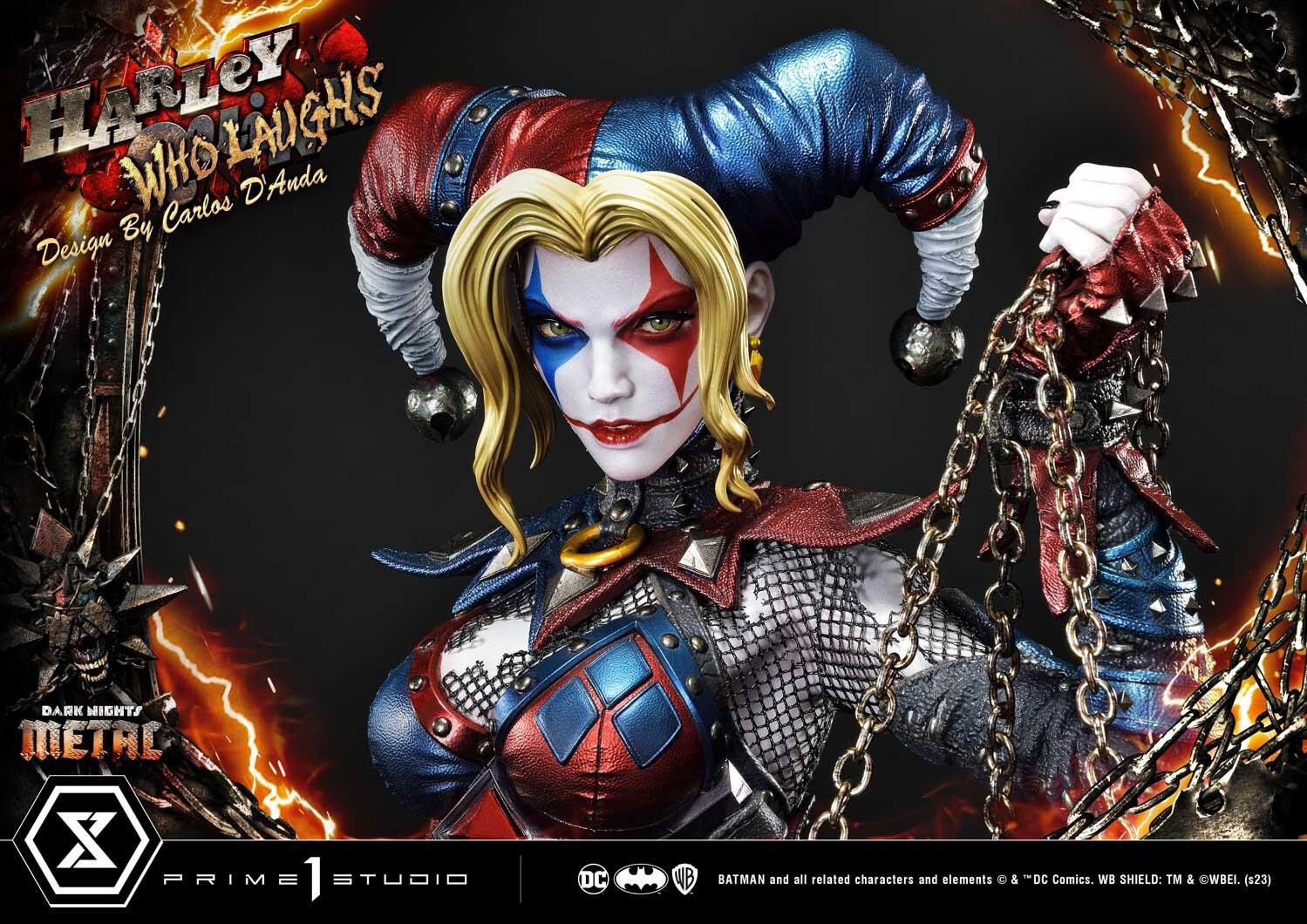Dark Nights: Metal - Harley Who Laughs - Museum Masterline Series  (MMDCMT-13) - 1/3 (Prime 1 Studio) photo 56