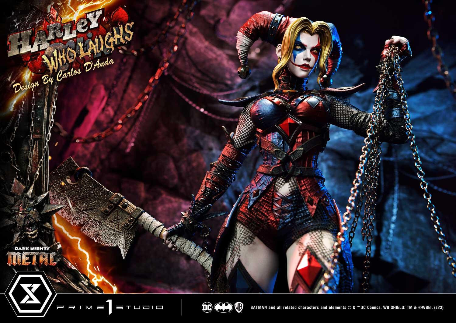 Dark Nights: Metal - Harley Who Laughs - Museum Masterline Series  (MMDCMT-13) - 1/3 (Prime 1 Studio) photo 62