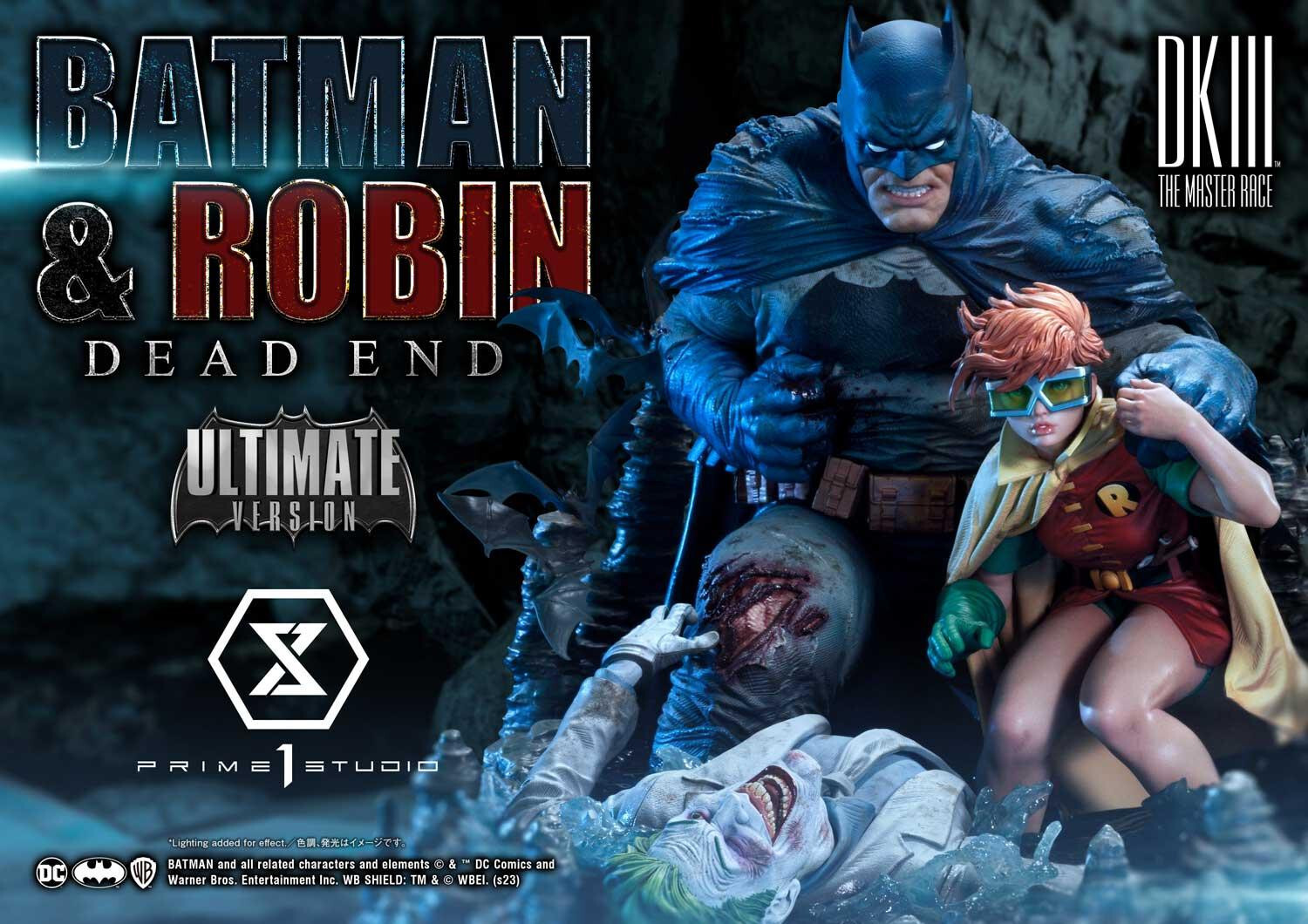 The Dark Knight III: The Master Race - Batman - Joker - Robin (Carrie Kelley) - Ultimate Premium Masterline  (UPMDC-05UT) - Dead End - 1/4 - Ultimate Version (Prime 1 Studio) photo 4