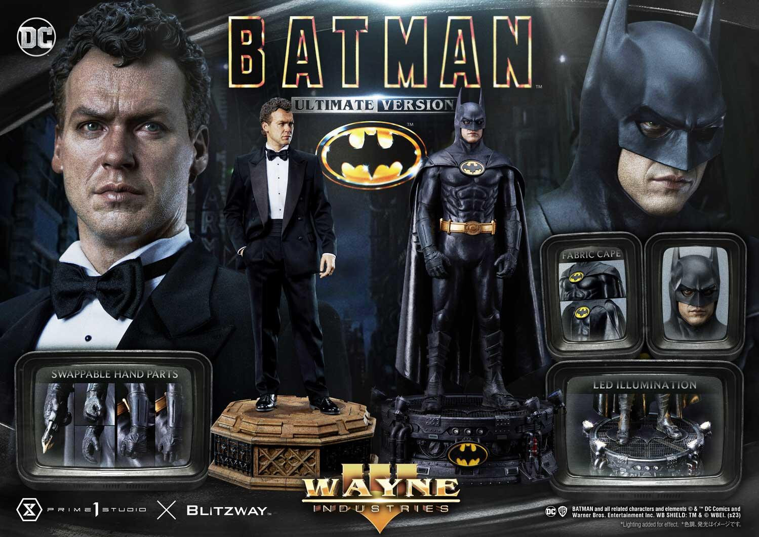 Batman (1989) - Bruce Wayne - Museum Masterline Series (MMBM-06UT) - 1/3 - Ultimate Version (Blitzway, Prime 1 Studio) photo 35