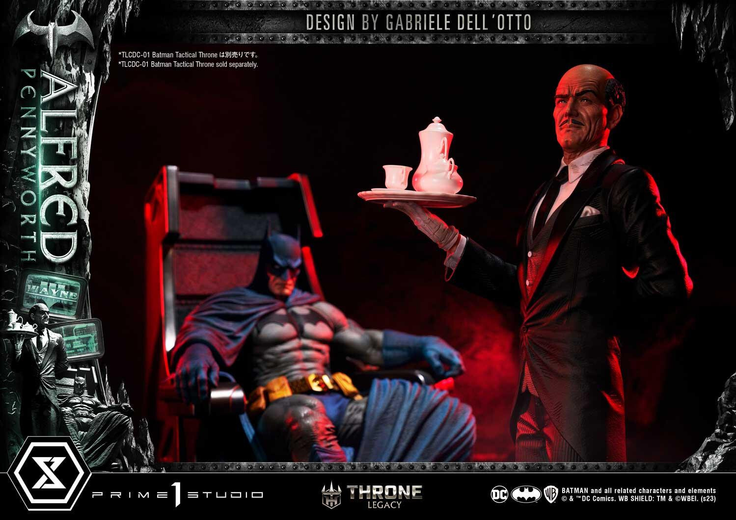 Batman - Alfred Pennyworth - Throne Legacy  (TLCDC-02) - 1/4 (Prime 1 Studio) photo 21