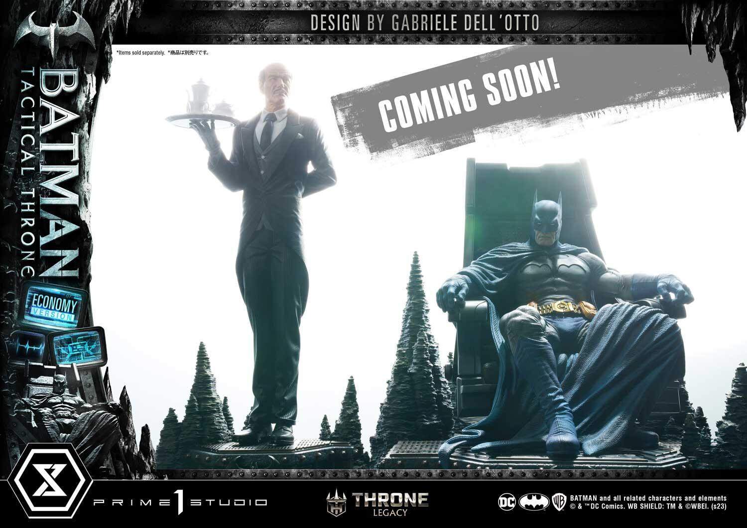 Batman - Alfred Pennyworth - Throne Legacy  (TLCDC-02) - 1/4 (Prime 1 Studio) photo 23