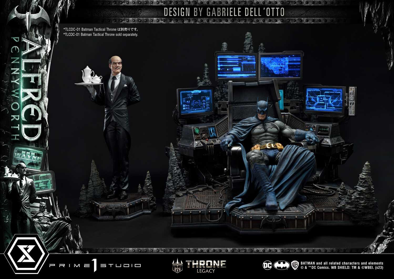 Batman - Alfred Pennyworth - Throne Legacy  (TLCDC-02) - 1/4 (Prime 1 Studio) photo 41
